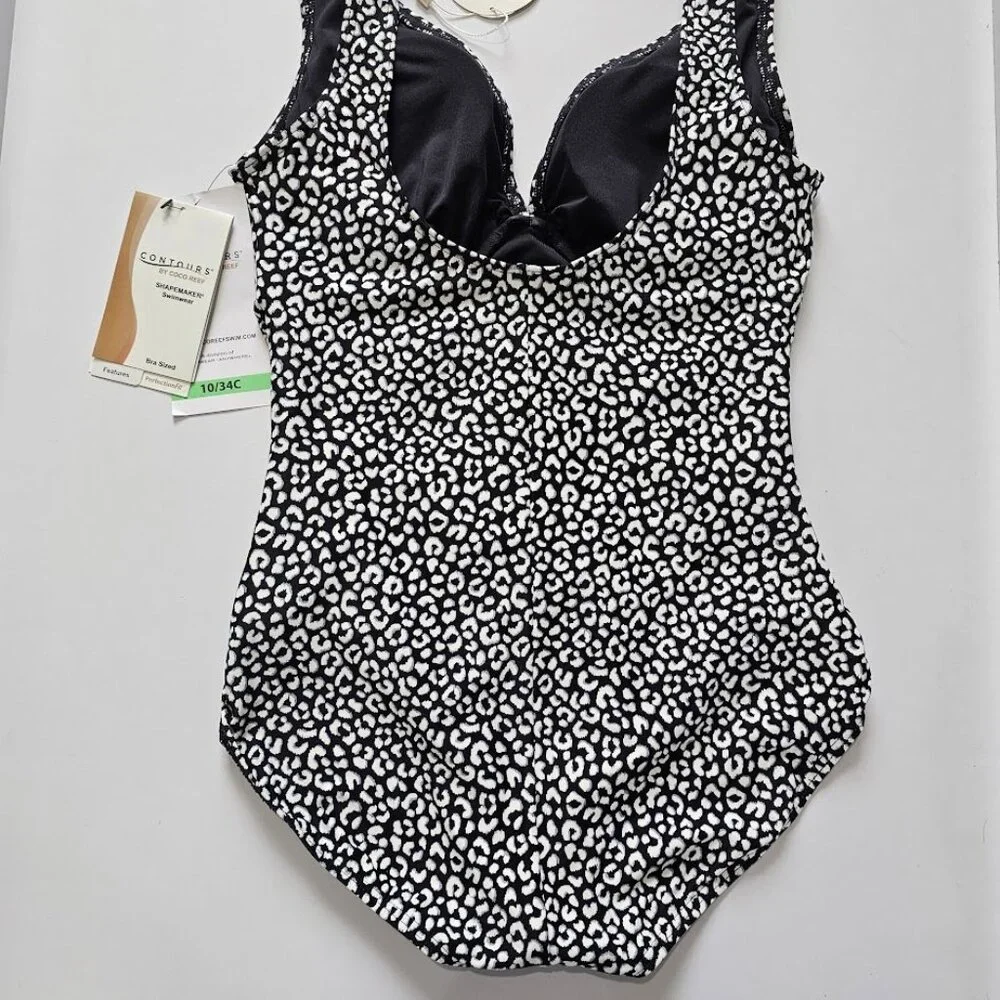Coco Reef Contours Solitaire Printed One-Piece Swimsuit - Picture 7 of 12